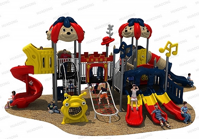 歡樂鼠 HD-HDL001-兒童滑梯、