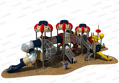 歡樂鼠 HD-HDL007-兒童滑梯、