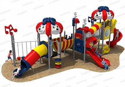 歡樂鼠 HD-HDL005-兒童滑梯、