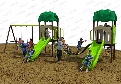 花園游樂(lè) HD-LHY014-兒童滑梯