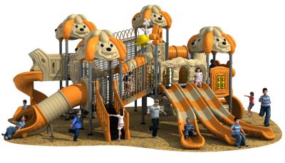 歡樂鼠 HD-HDL020-兒童滑梯、