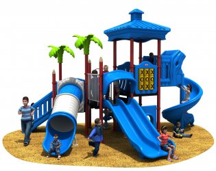 大自然 HD-HZR007-兒童滑梯、