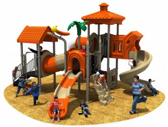 大自然 HD-HZR008-兒童滑梯、